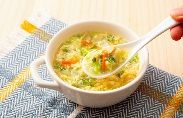 野菜の美味しいスープ